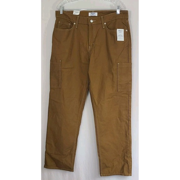 Denizen from Levi's Denim - NWT DENIZEN from Levi's Women's Mid Rise Loose Fit Full Straight Jeans   12/W31